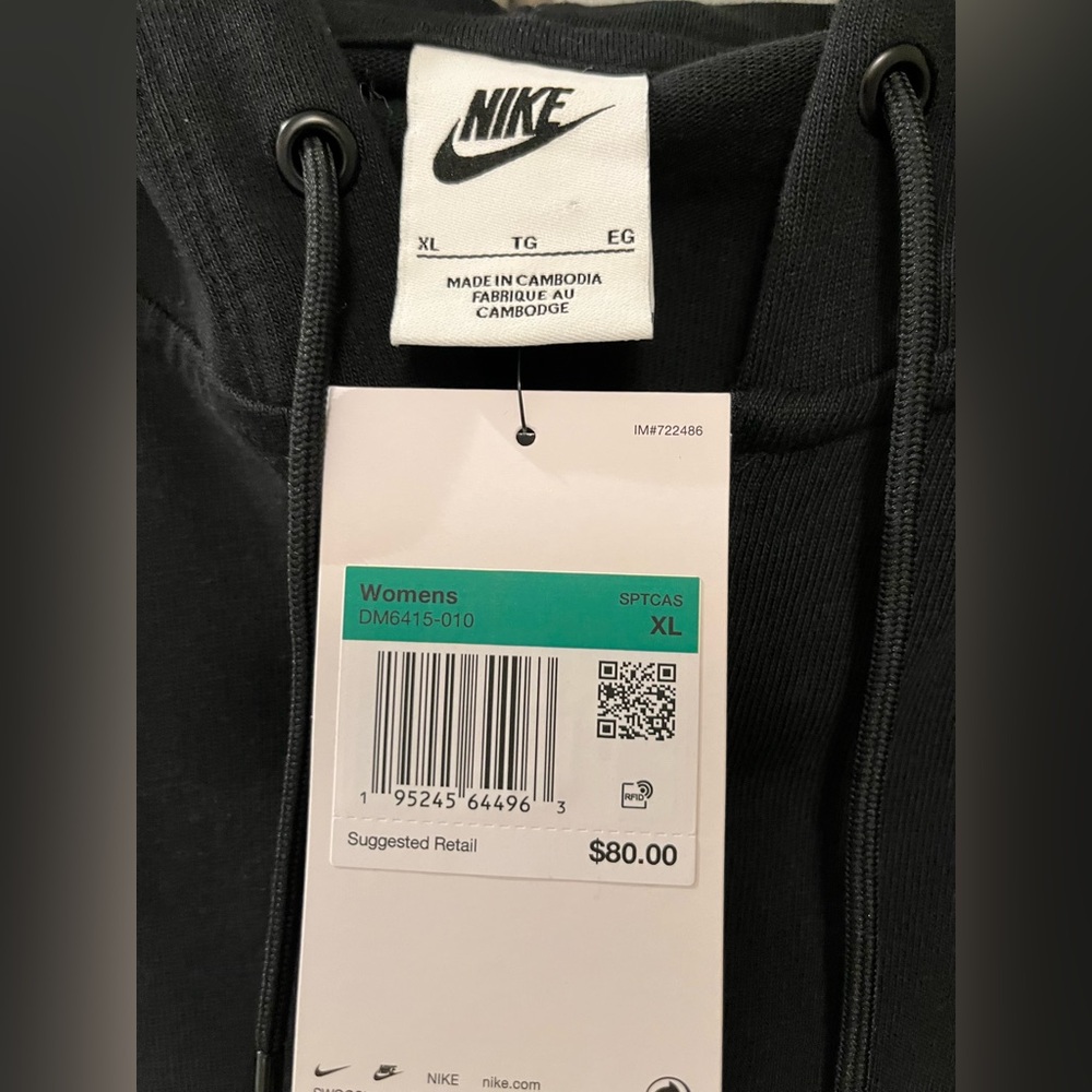 New Nike Full Zip Hoodie-NWT-size XL - Picture 8 of 8